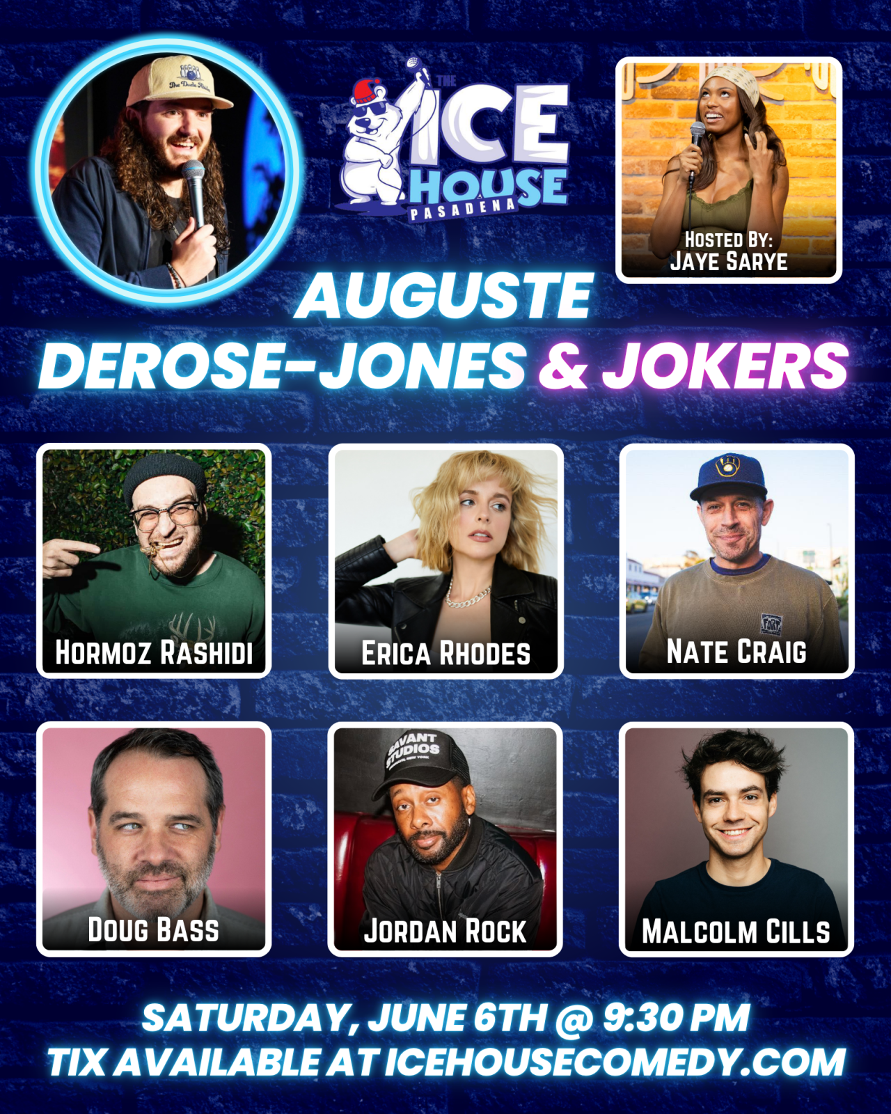 Auguste DeRose-Jones & Jokers at The Ice House