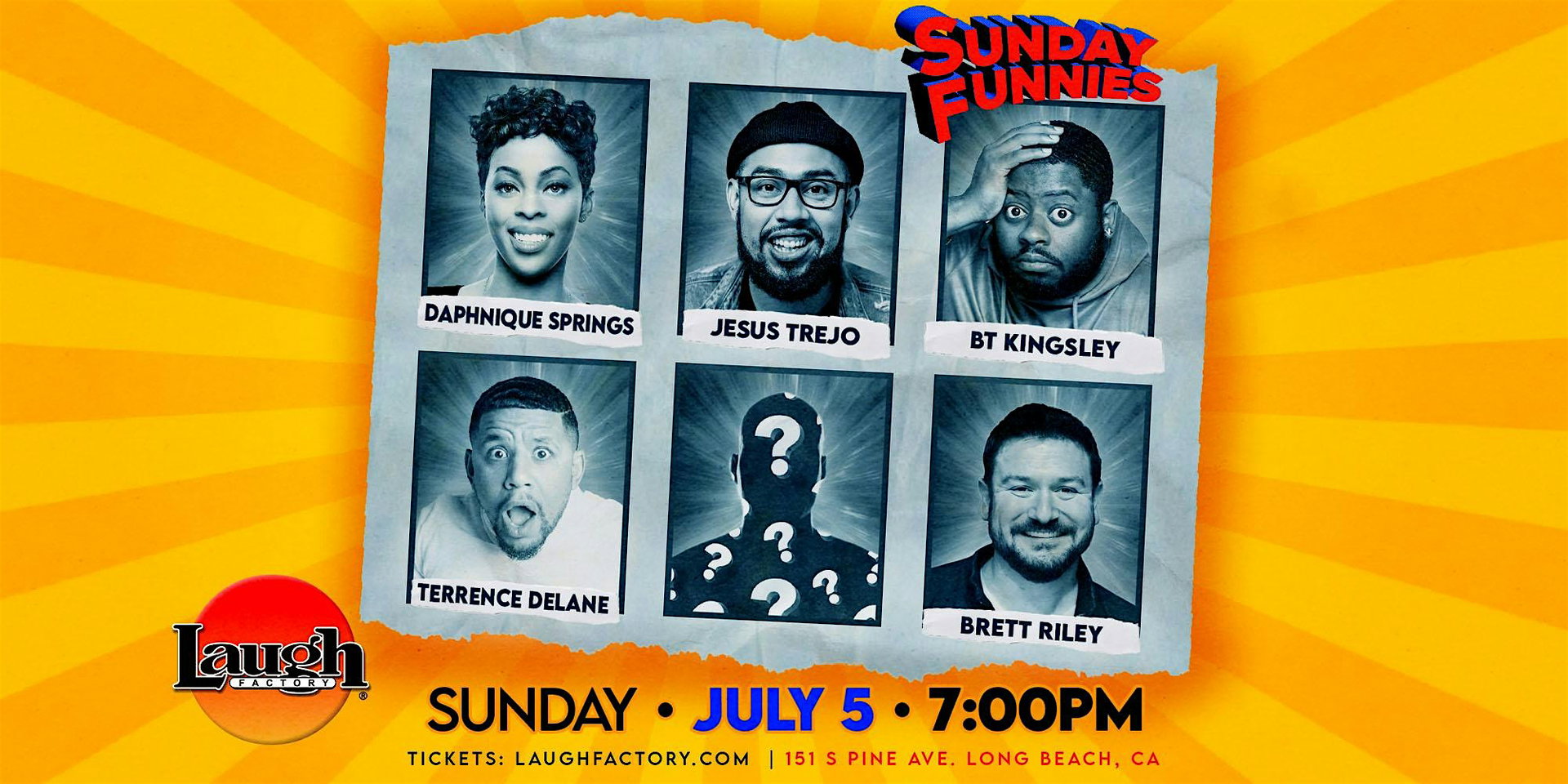 Sunday Funnies at The Laugh Factory Long Beach