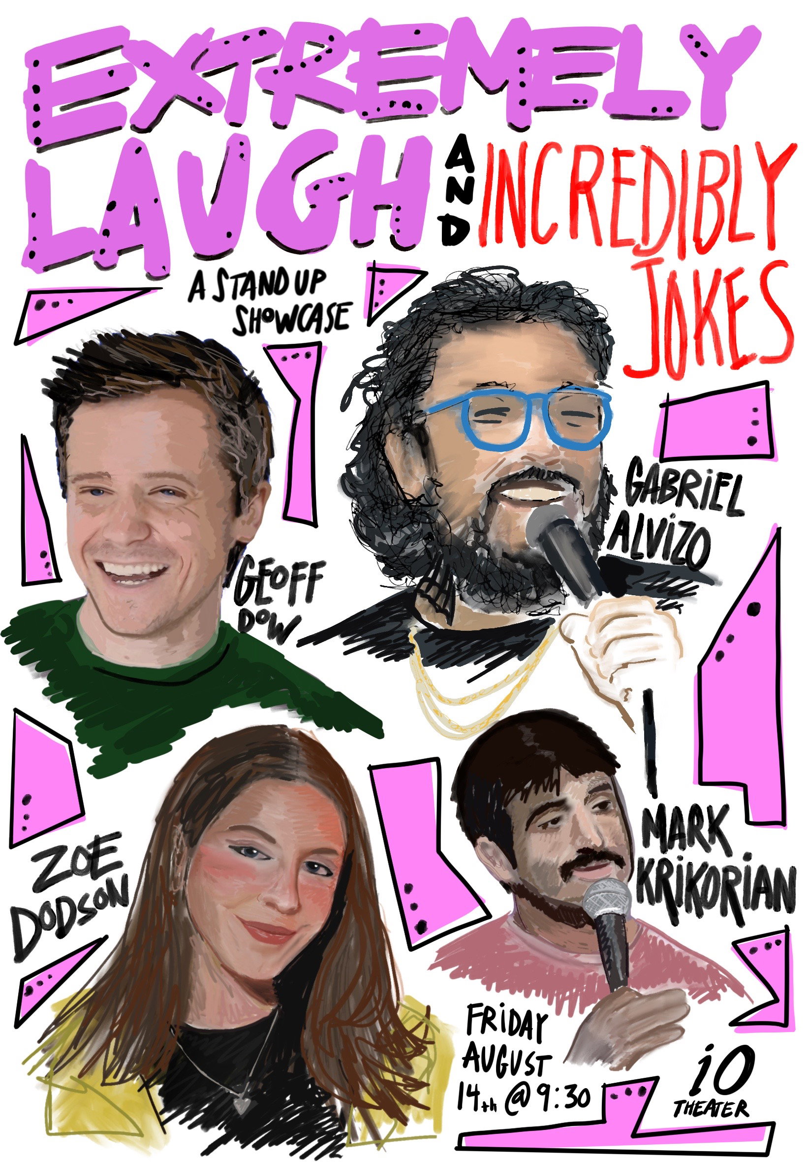 Extremely Laugh and Incredibly Jokes at iO Theater