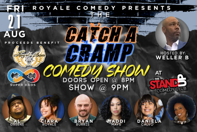 Catch a Cramp Comedy Show at The Stand Up Comedy Club