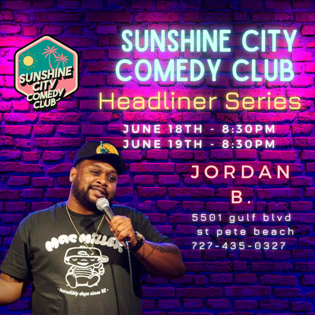 Jordan B. at Sunshine City Comedy Club