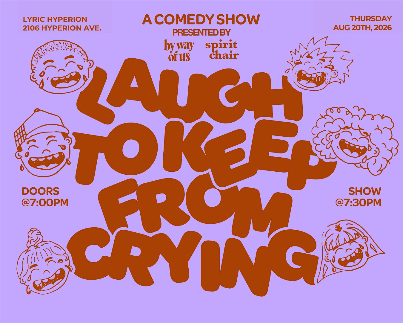 Laugh to Keep from Crying at The Lyric Hyperion