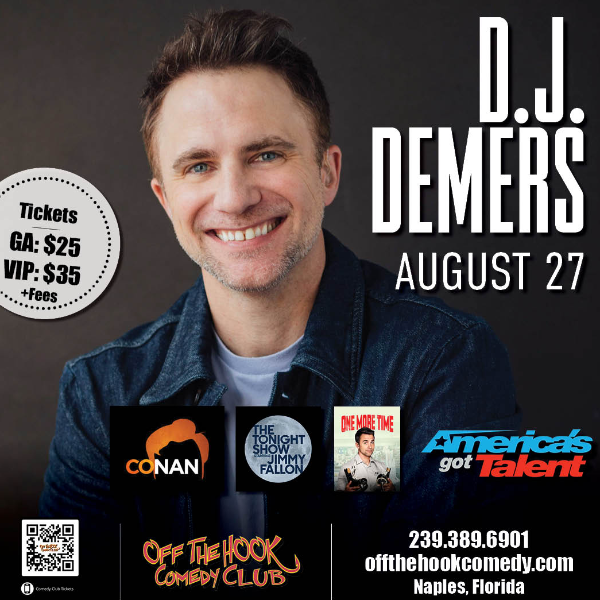 D.J. Demers at Off The Hook Comedy Club