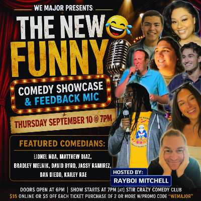 New Funny Showcase at Stir Crazy Comedy Club