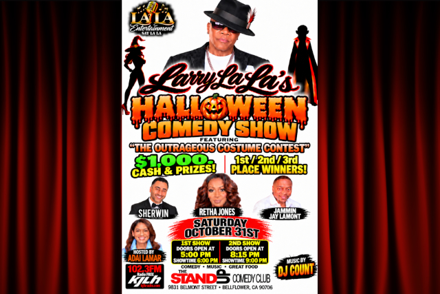 Larry La La's Halloween Comedy Show at The Stand Up Comedy Club