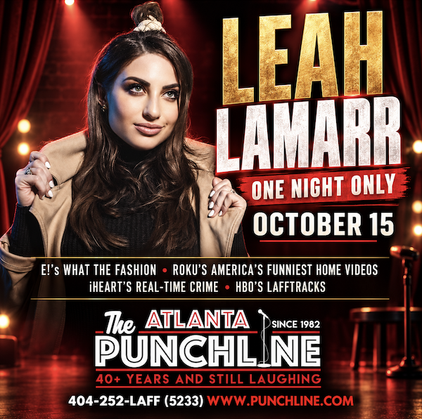 Leah Lamarr at The Punchline