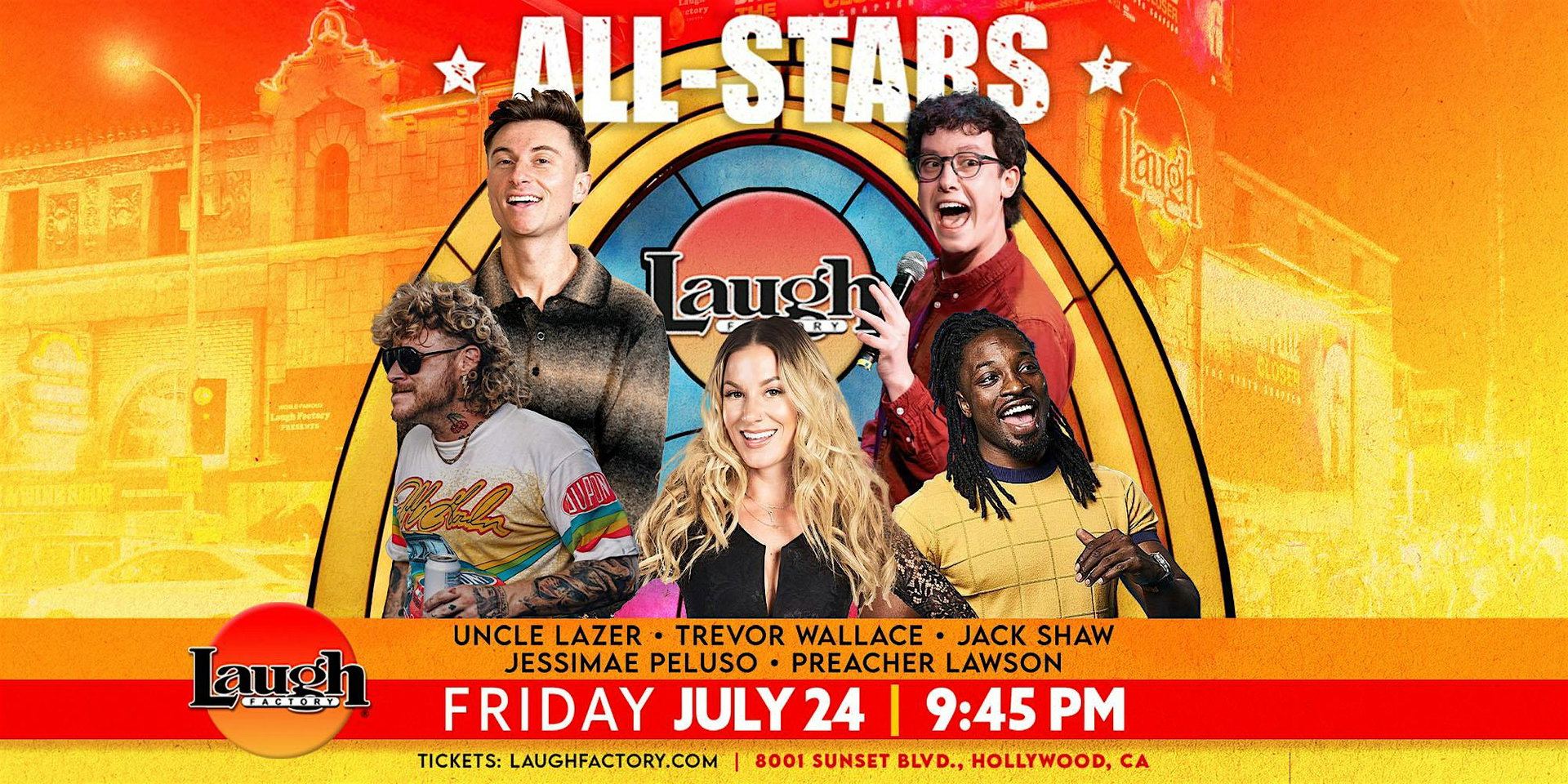 Friday Night All-Stars at The Laugh Factory Hollywood