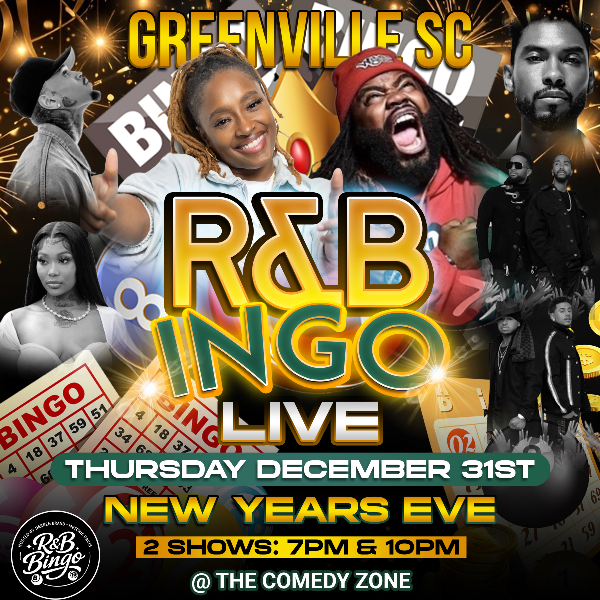 R&B Bingo at The Comedy Zone Greenville