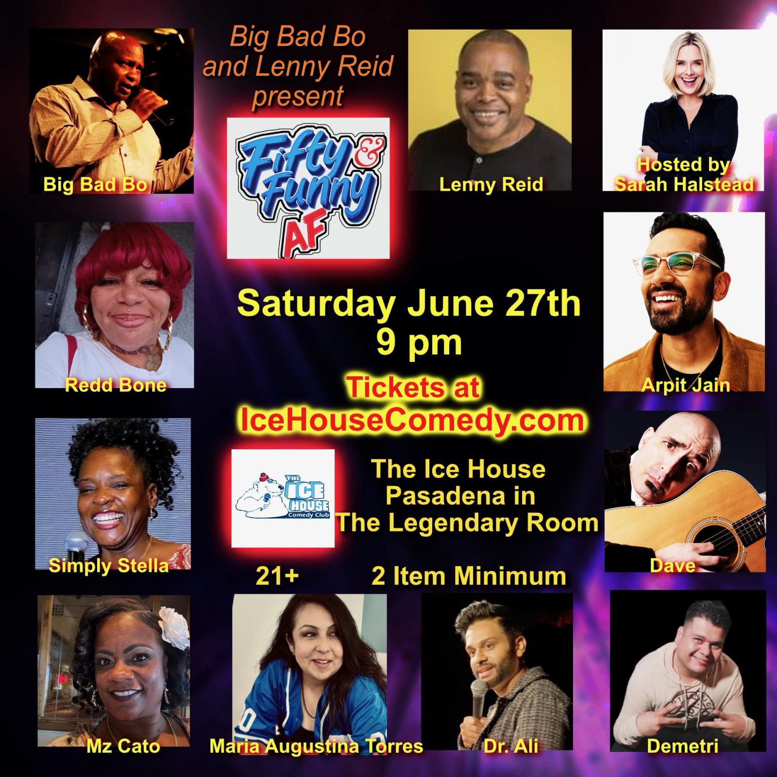 Fifty and Funny AF at The Ice House