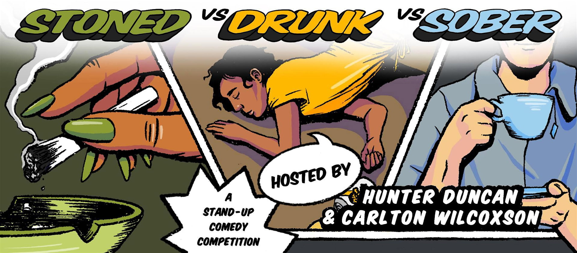 Stoned vs Drunk vs Sober at Fallout Theater