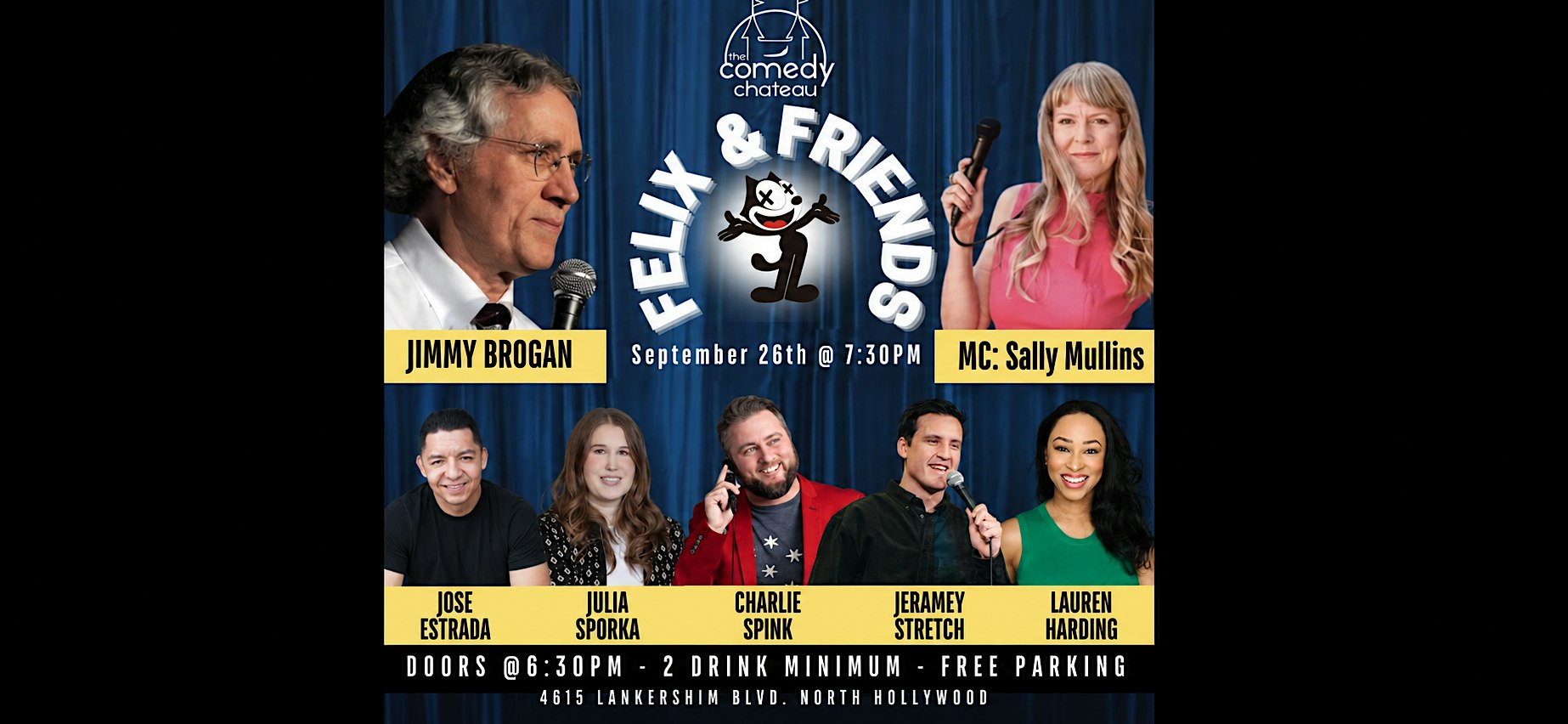 Felix & Friends at The Comedy Chateau