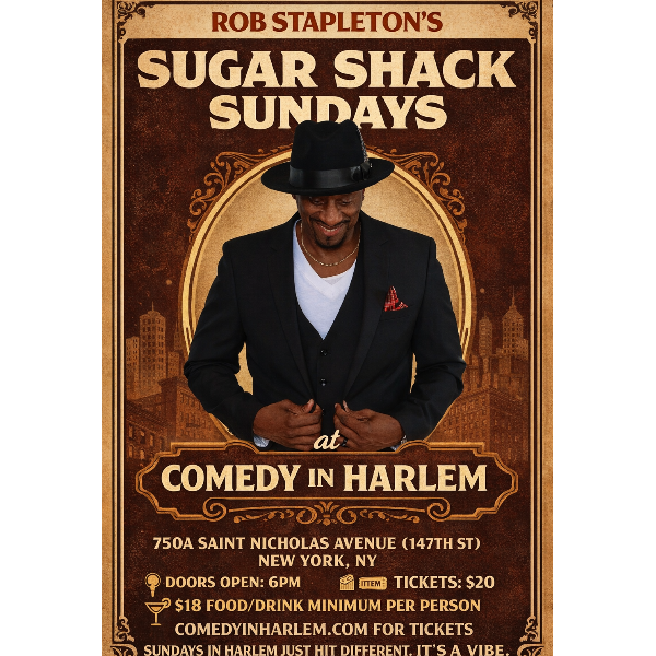 Sugar Shack Sundays at Comedy in Harlem