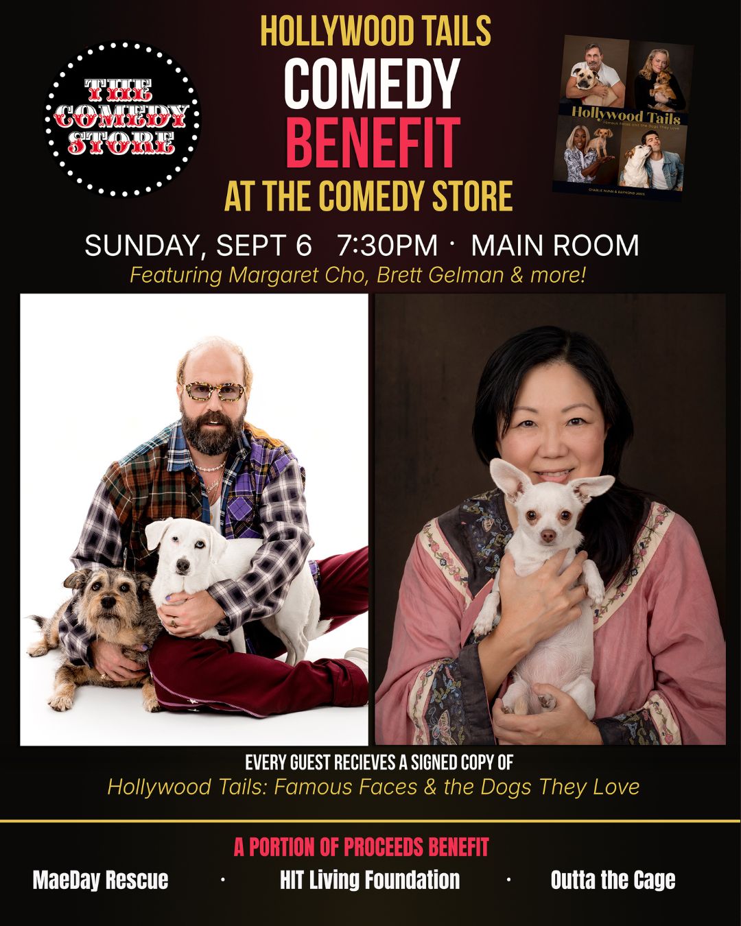 Hollywood Tails Comedy Benefit at The Comedy Store