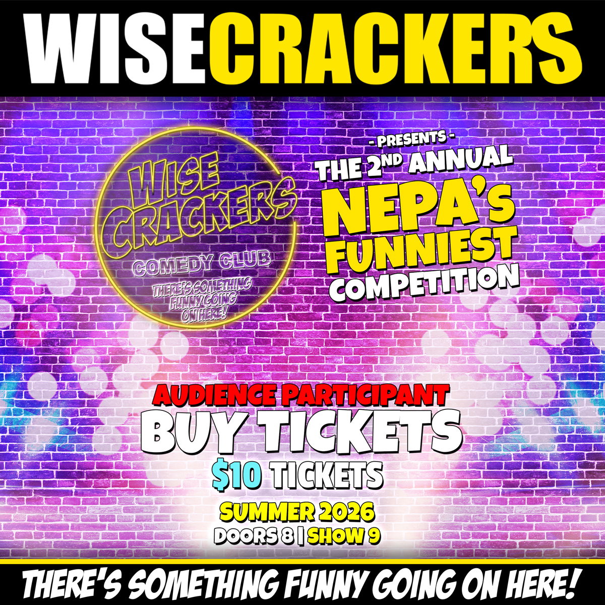 NEPA’s Funniest Semi-Finals at Wise Crackers Comedy Club