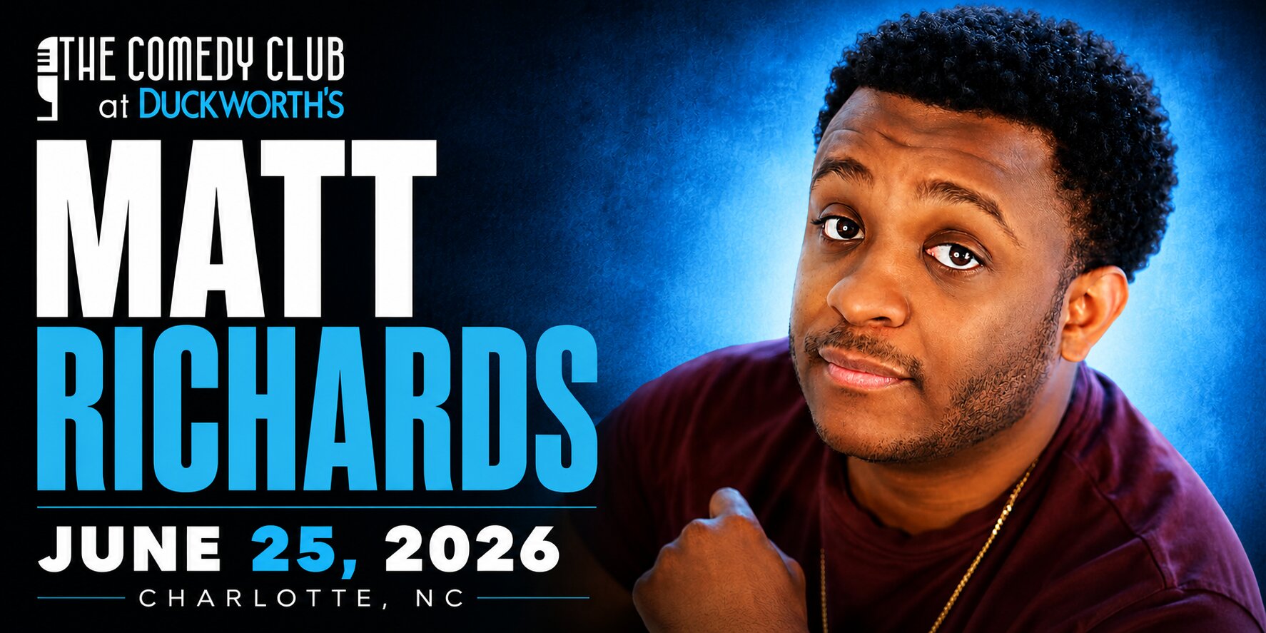 Matt Richards at The Comedy Club at Duckworth's