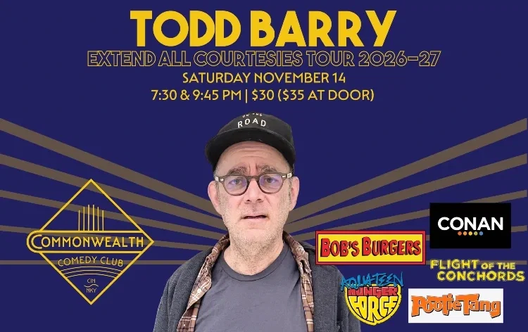 Todd Barry at Commonwealth Comedy Club