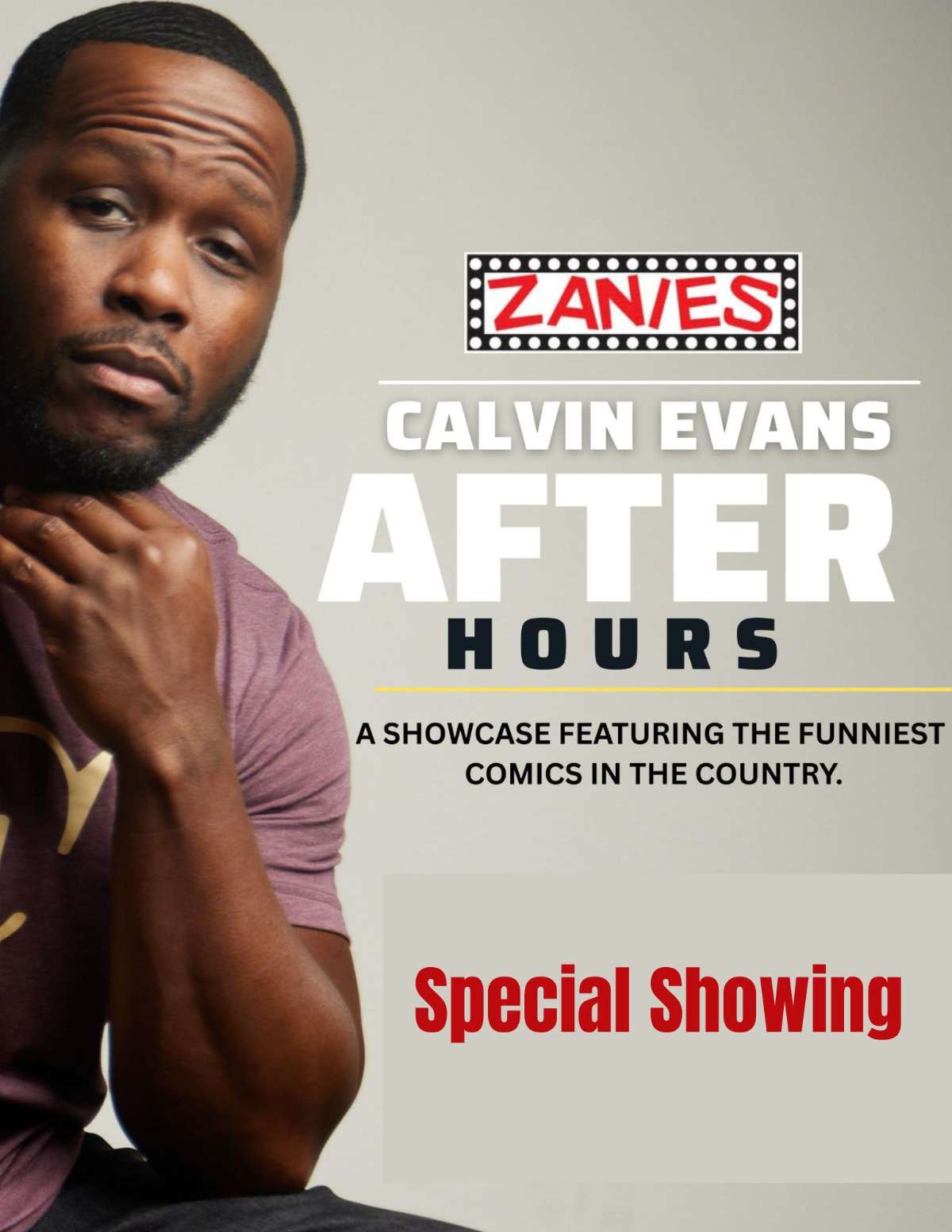 After Hours with Calvin Evans at Zanies Comedy Club Rosemont
