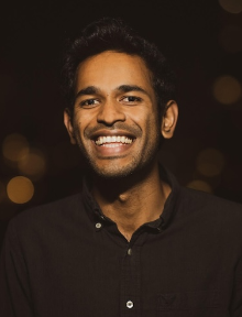 Shafi Hossain at Goodnights Comedy Club