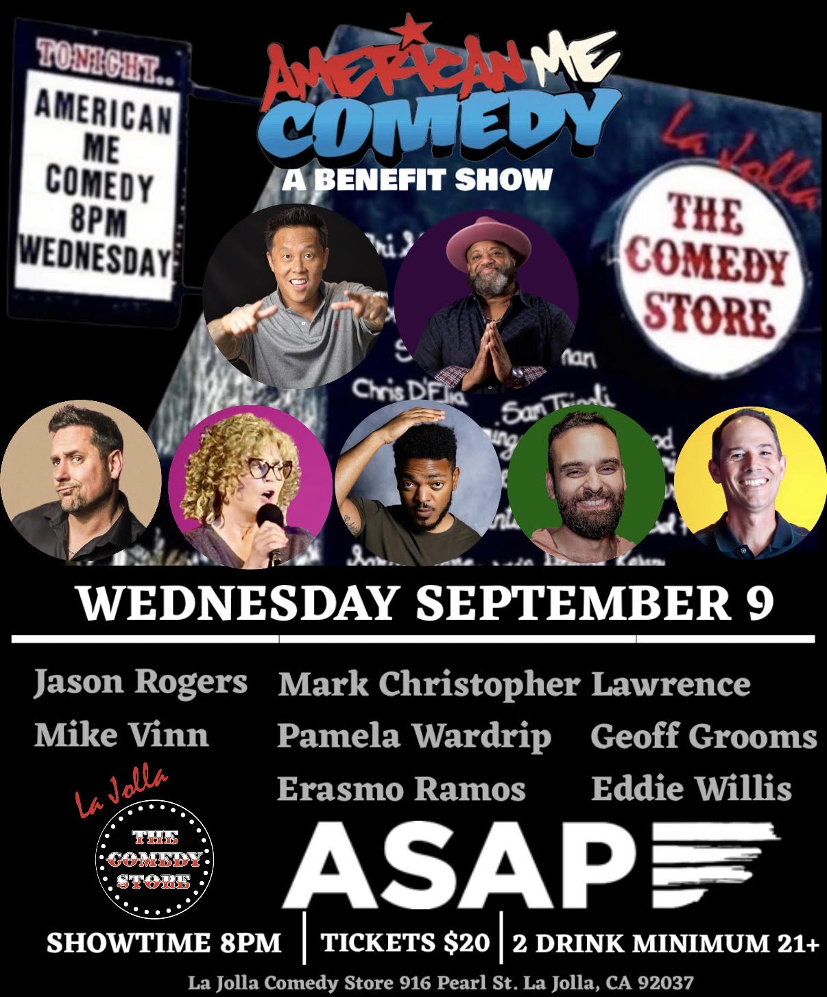 American Me Comedy at The Comedy Store La Jolla