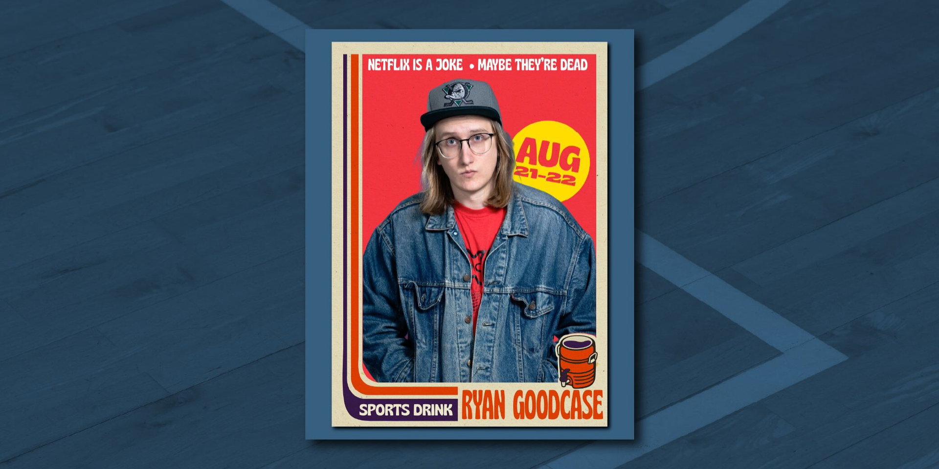 Ryan Goodcase at SPORTS DRINK: Café & Comedy Club