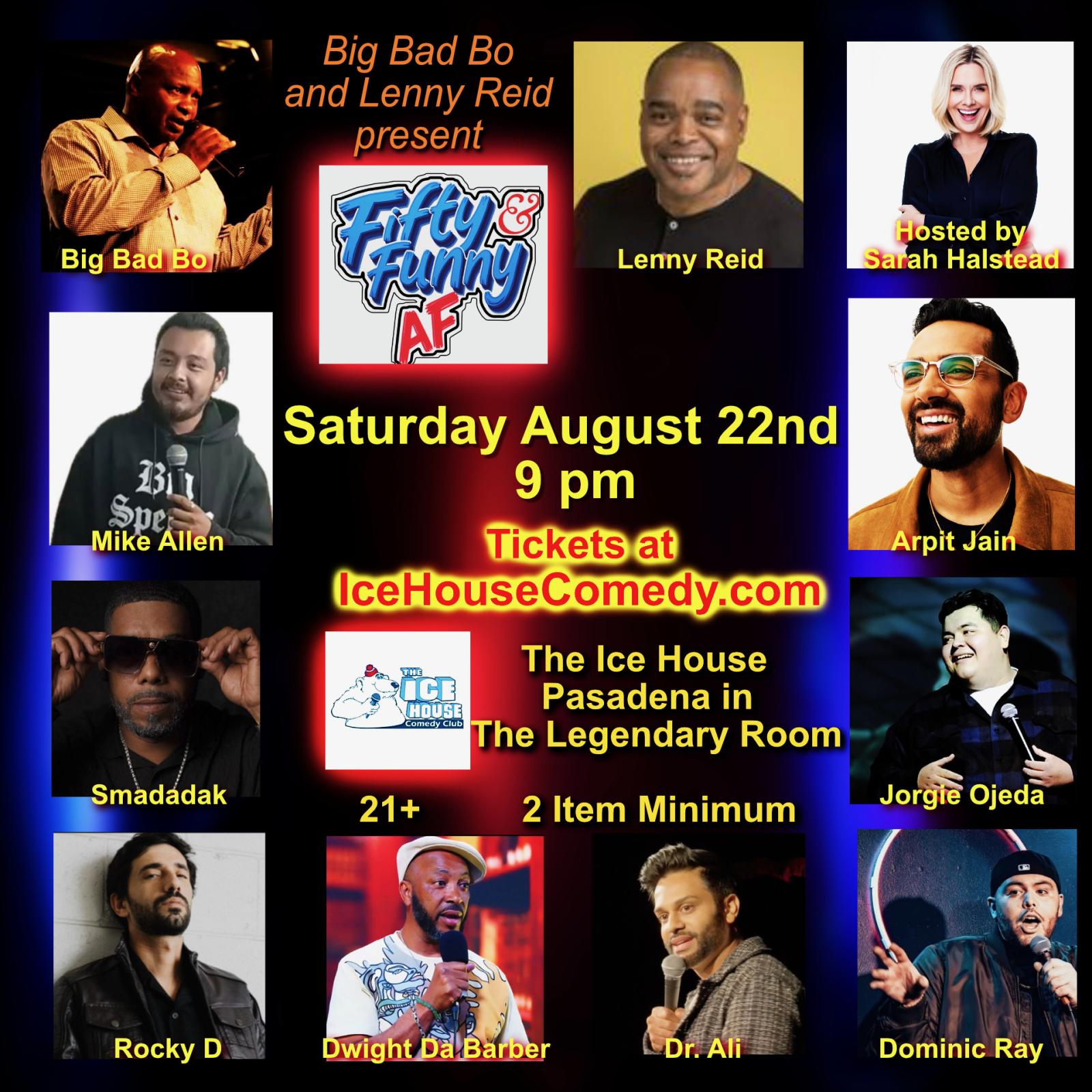 Fifty and Funny AF at The Ice House
