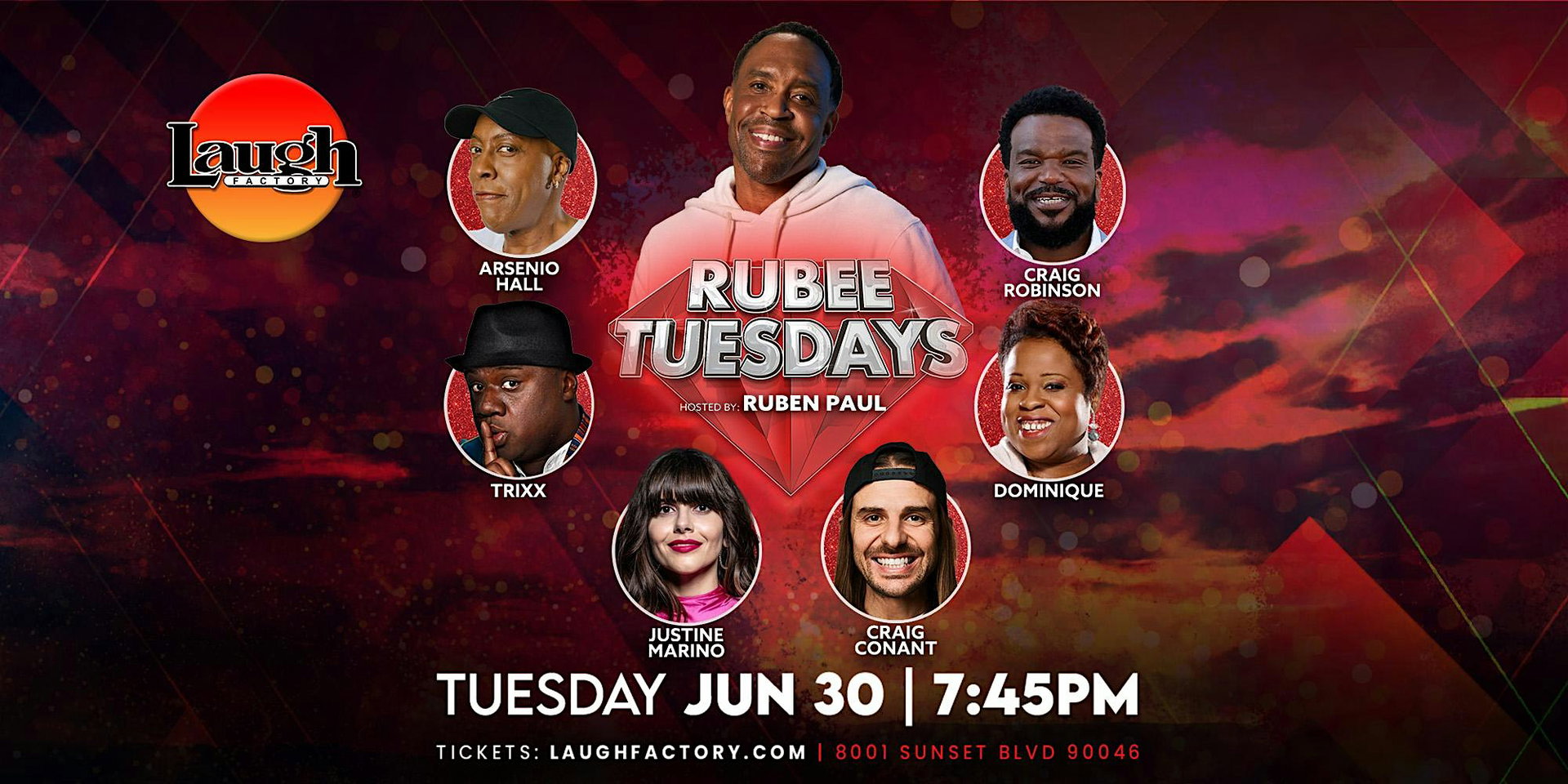 Rubee Tuesdays at The Laugh Factory Hollywood