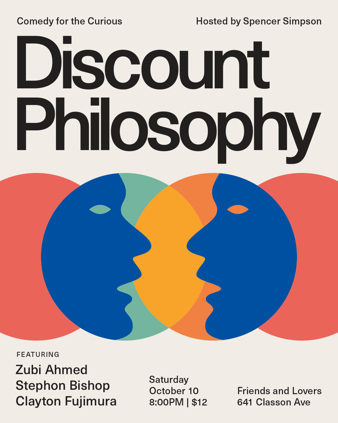 Discount Philosophy at Friends and Lovers