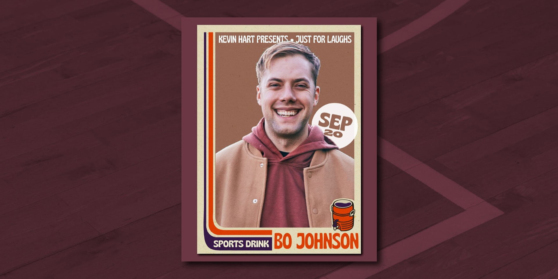 Bo Johnson at SPORTS DRINK: Café & Comedy Club