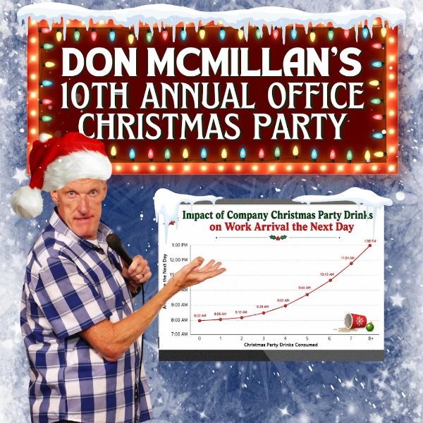 Don McMillan's 10th Annual Holiday Office Party at Hilarities 4th Street Theatre