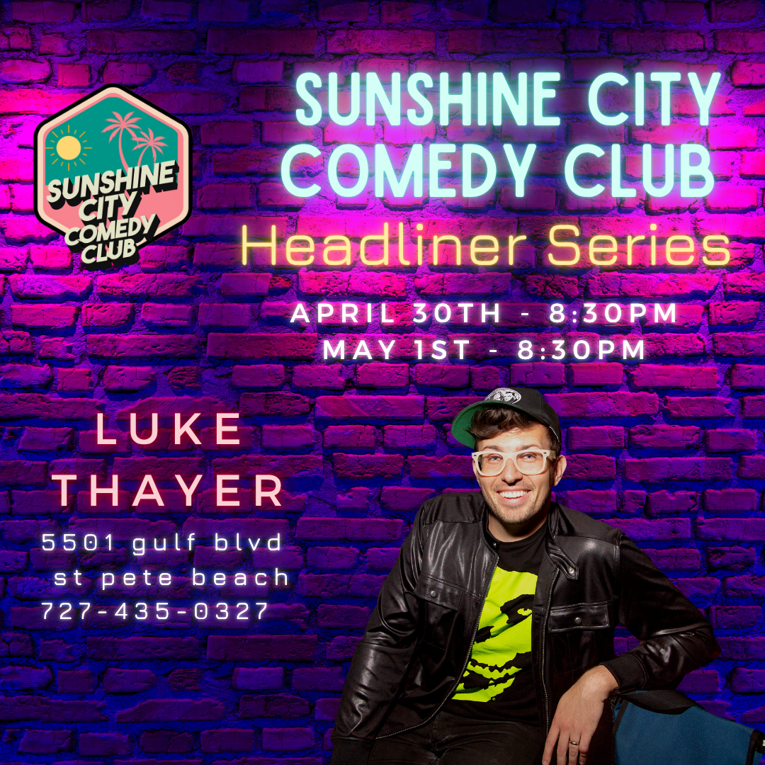 Luke Thayer at Sunshine City Comedy Club