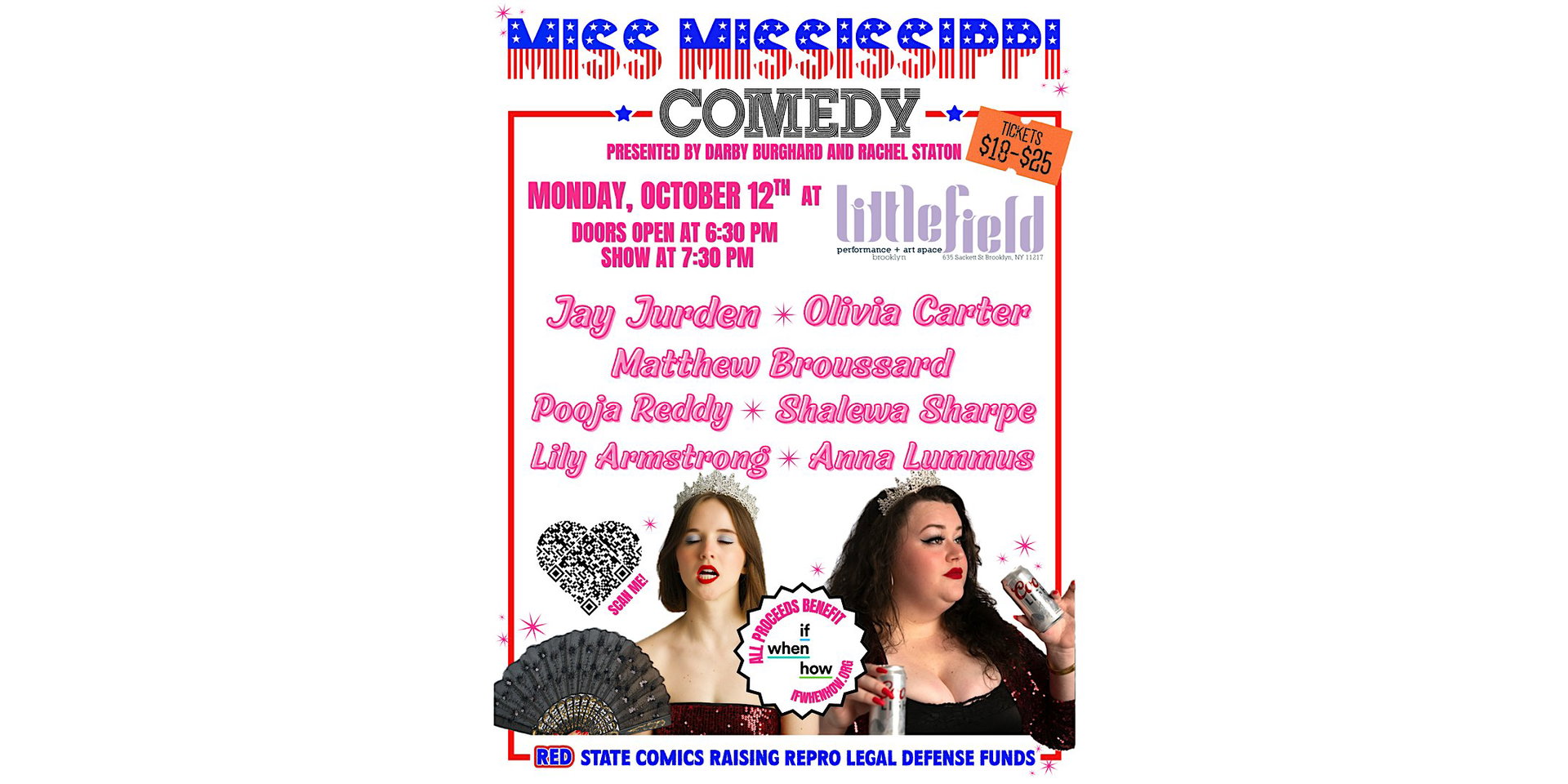 Miss Mississippi Comedy at Littlefield
