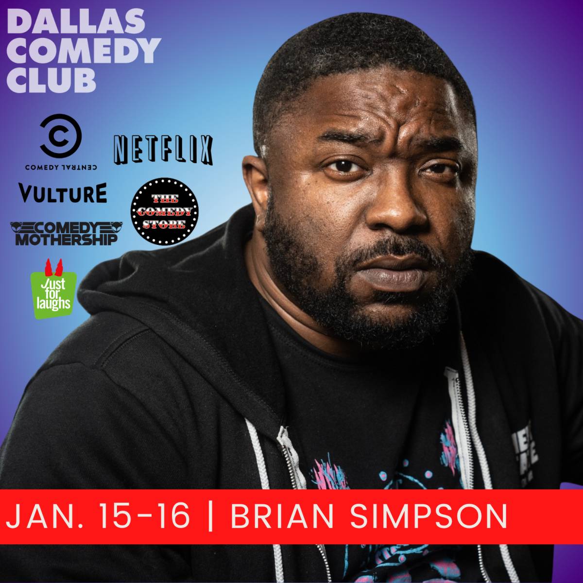 Brian Simpson at Dallas Comedy Club