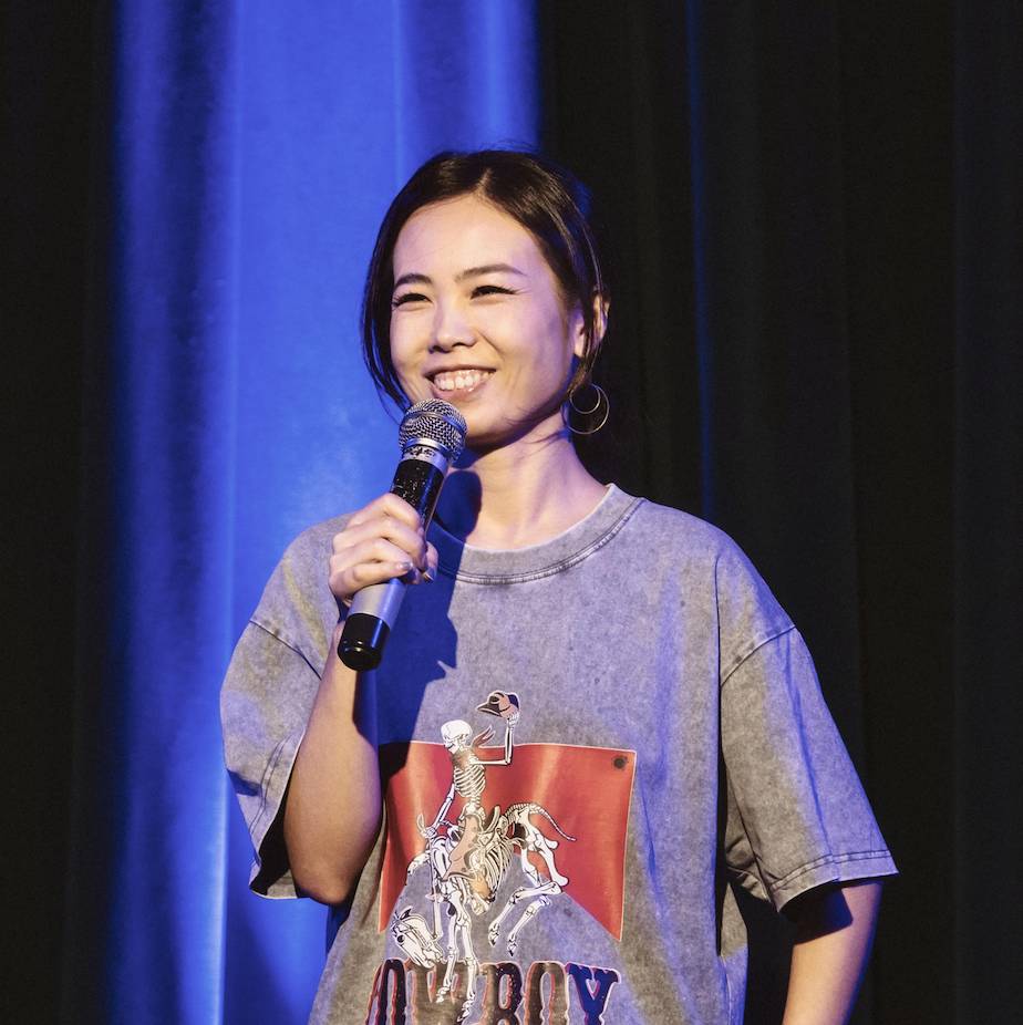 Yaqiao Yang at Hyena's Comedy Night Club Dallas