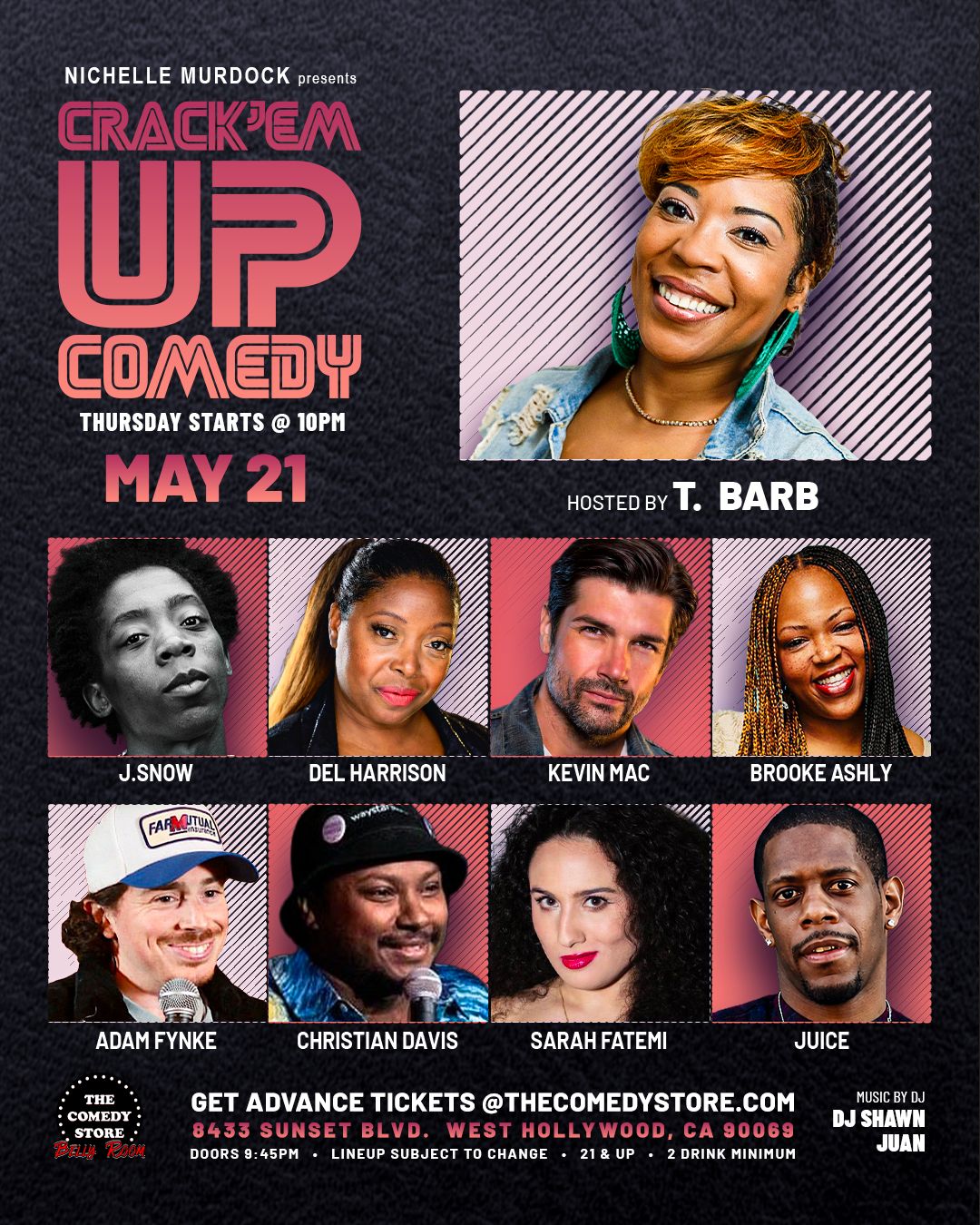 Crack'Em Up Thursdays at The Comedy Store