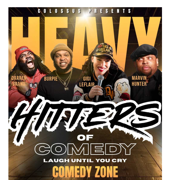Heavy Hitters of Comedy at The Comedy Zone Jacksonville