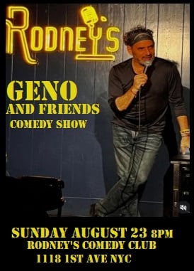 Geno and Friends at Rodney's New York Comedy Club