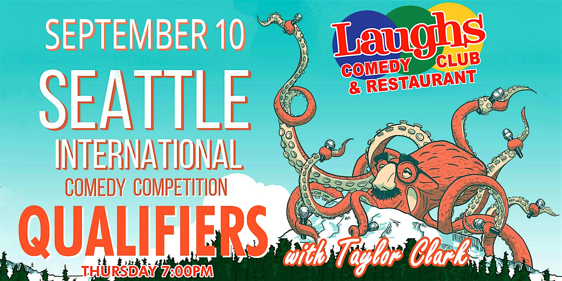 Seattle International Comedy Competition Qualifiers at Laughs Comedy Club