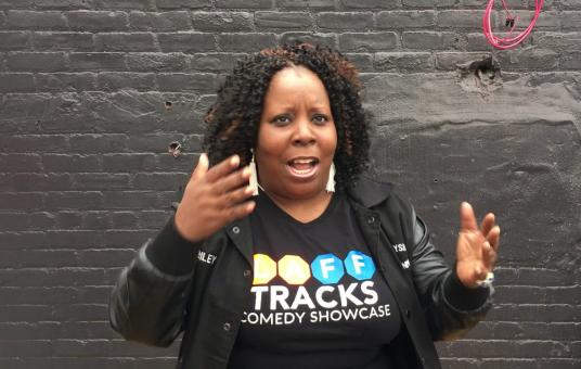 Joanna M. Briley, Kevin Dombrowski, Nathan Habib, Patricia Dinglasan at New York Comedy Club Upper West Side