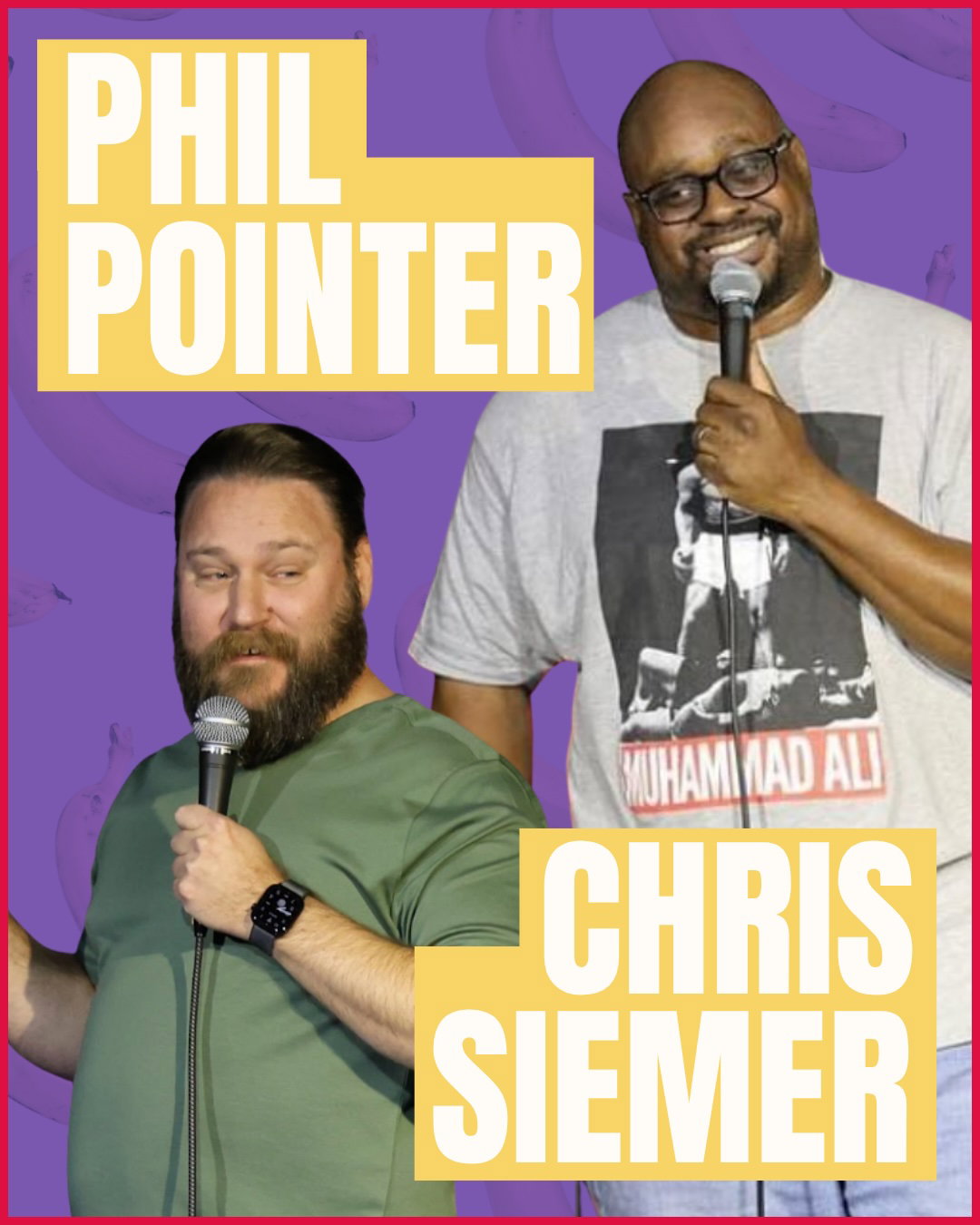 Phil Pointer & Chris Siemer at Go Bananas Comedy Club