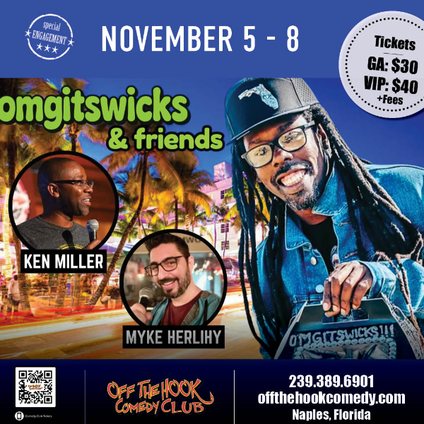 Omgitswicks & Friends at Off The Hook Comedy Club