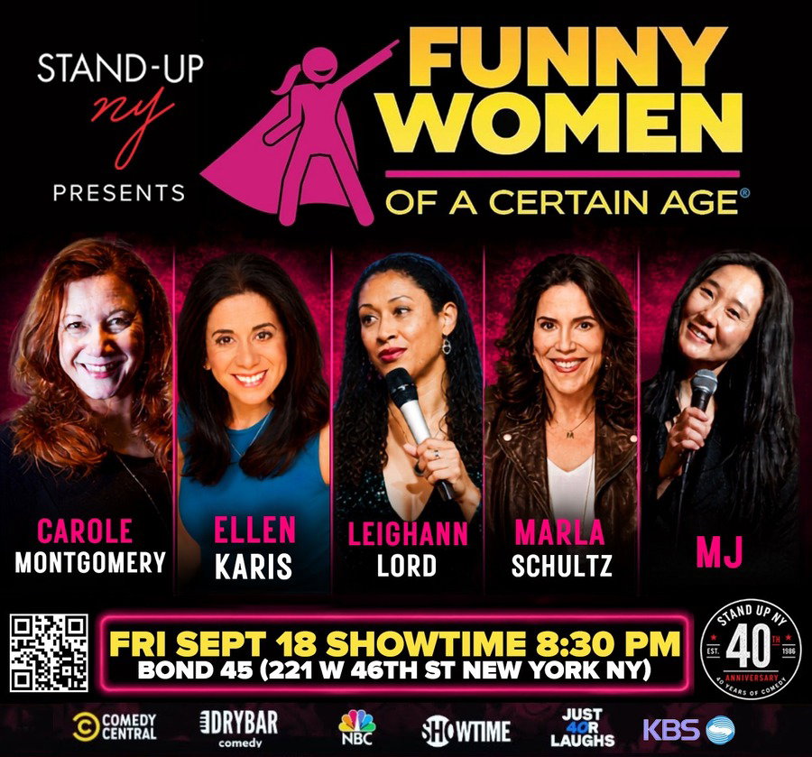 Funny Women of A Certain Age at Stand Up NY