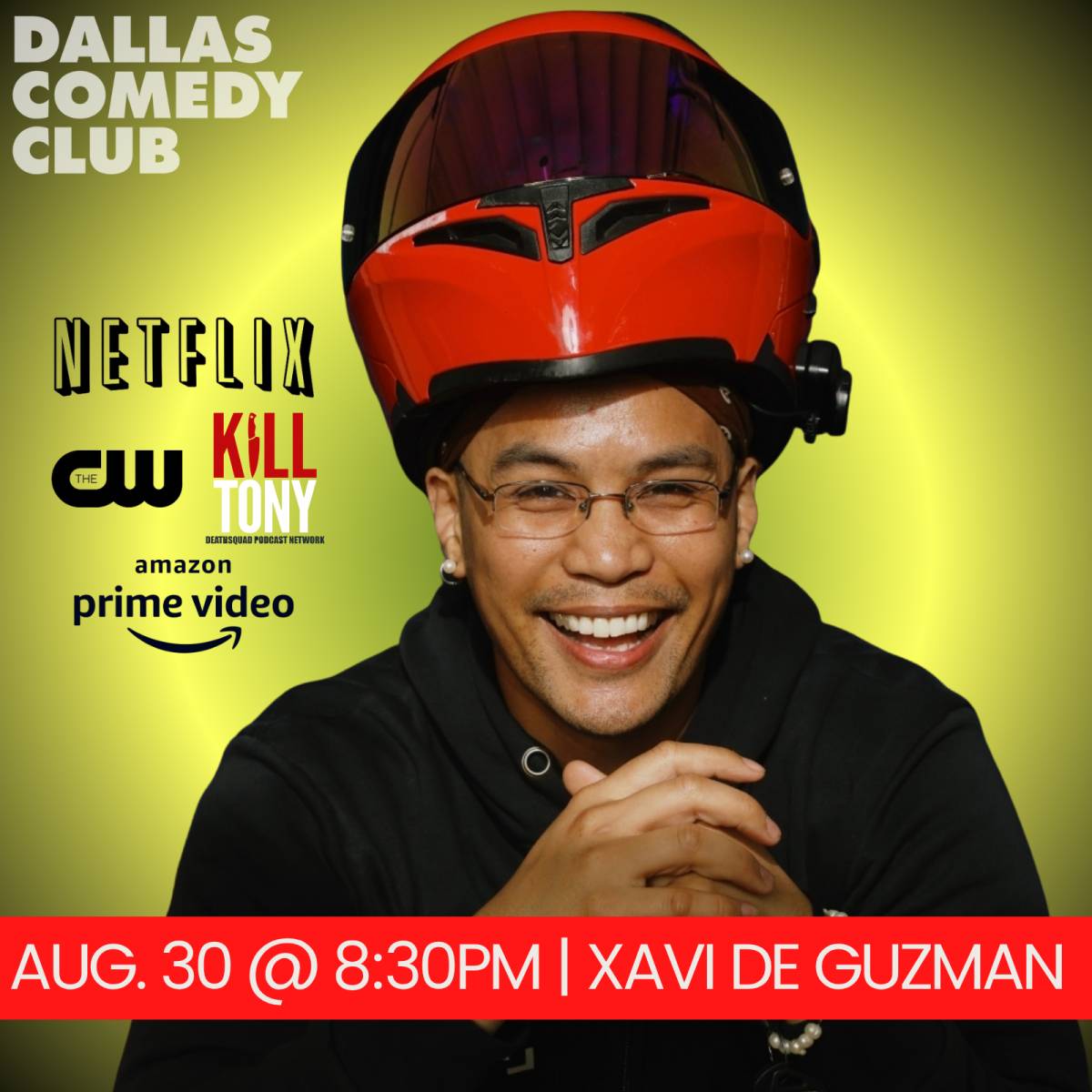 Xavi de Guzman, HOPES & DREAMS Tour, Live! at Dallas Comedy Club