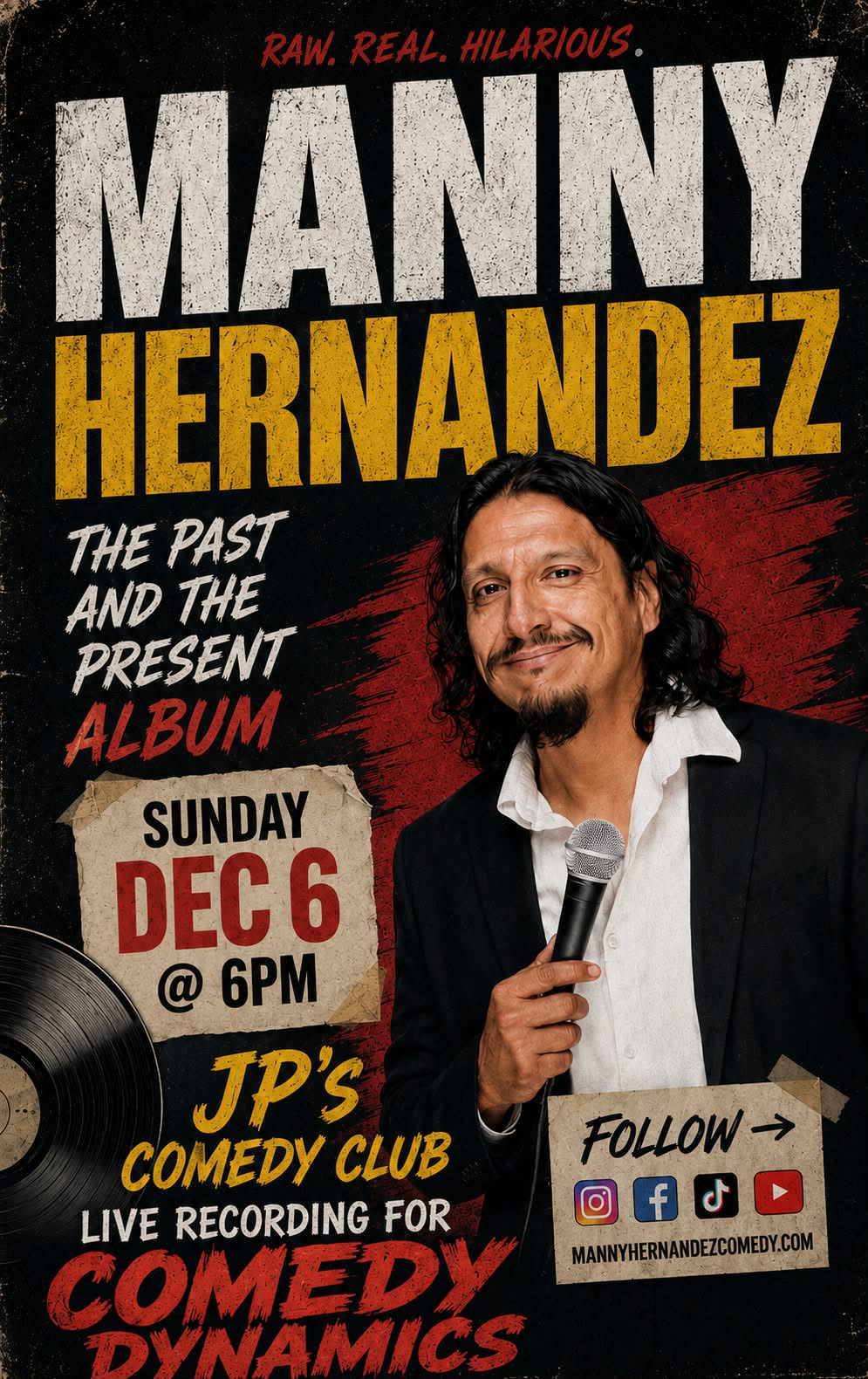 Manny Hernandez at JP's Comedy Club