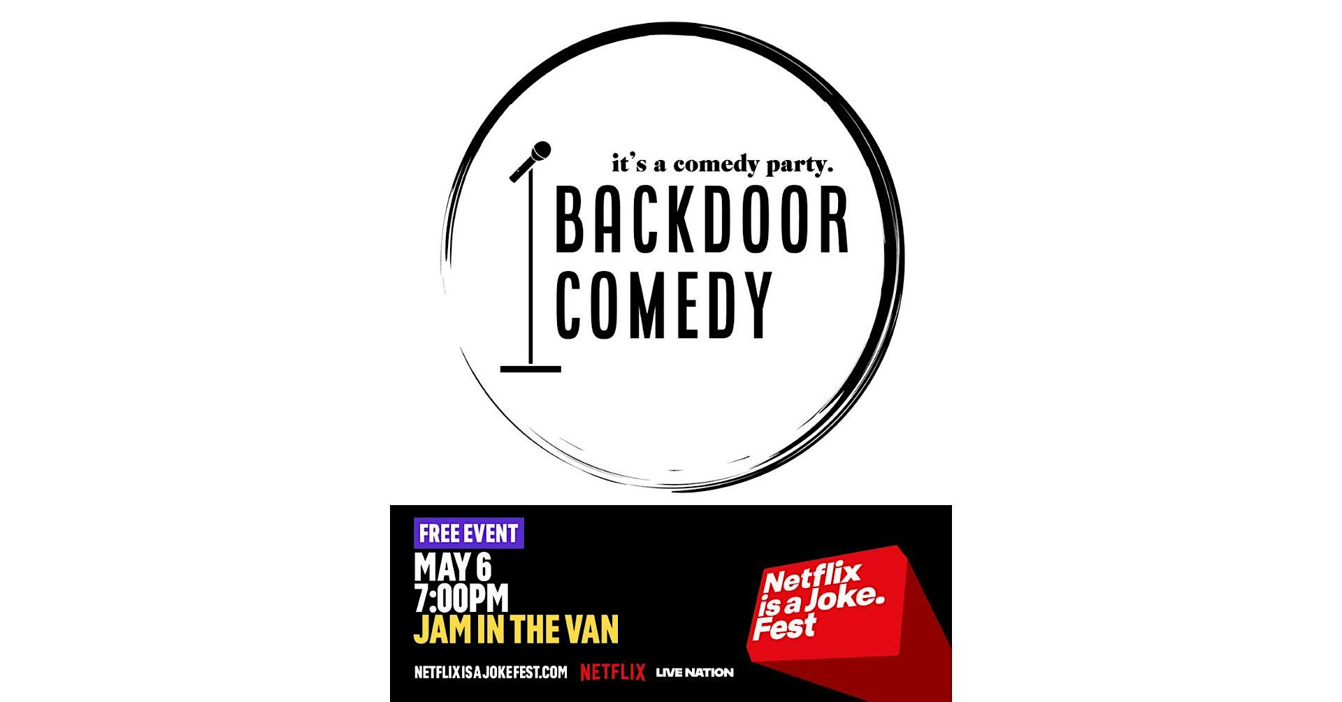 BackDoor Comedy at Jam in the Van