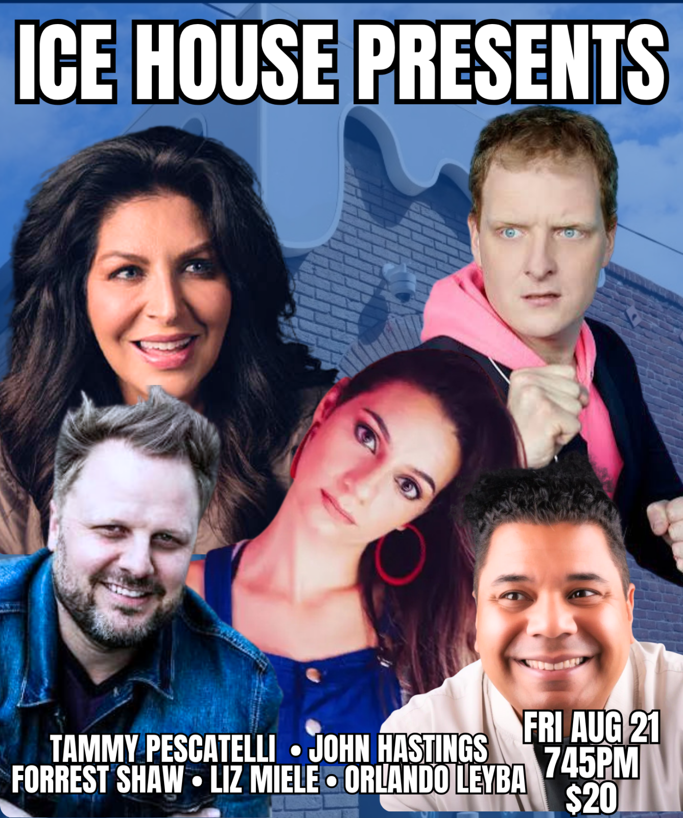Tammy Pescatelli, Orlando Leyba, Liz Miele at The Ice House