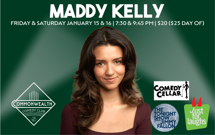Maddy Kelly at Commonwealth Comedy Club