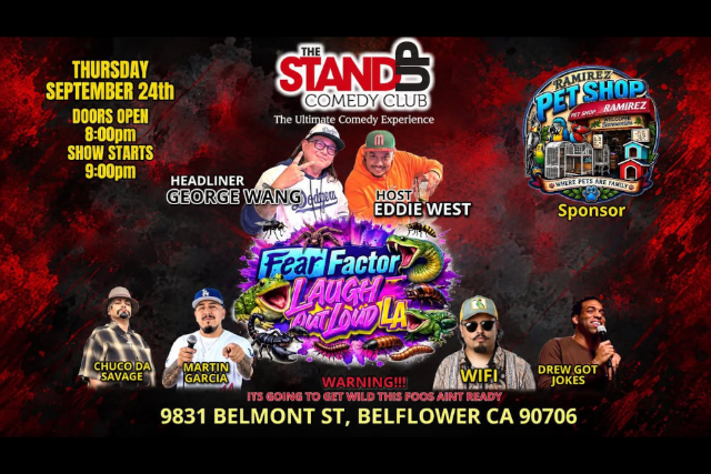 Fear Factor Laugh Out Loud at The Stand Up Comedy Club
