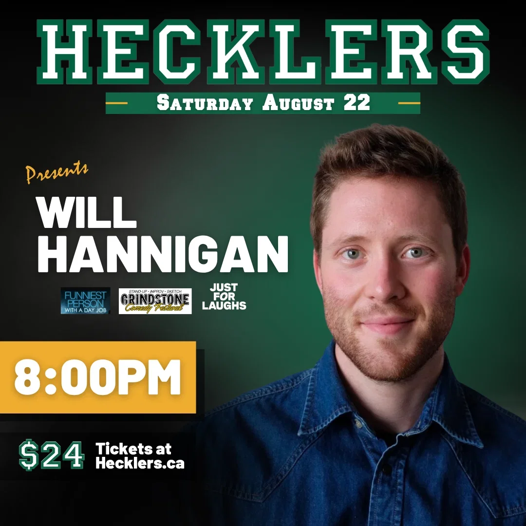 Will Hannigan at Hecklers Bar & Grill