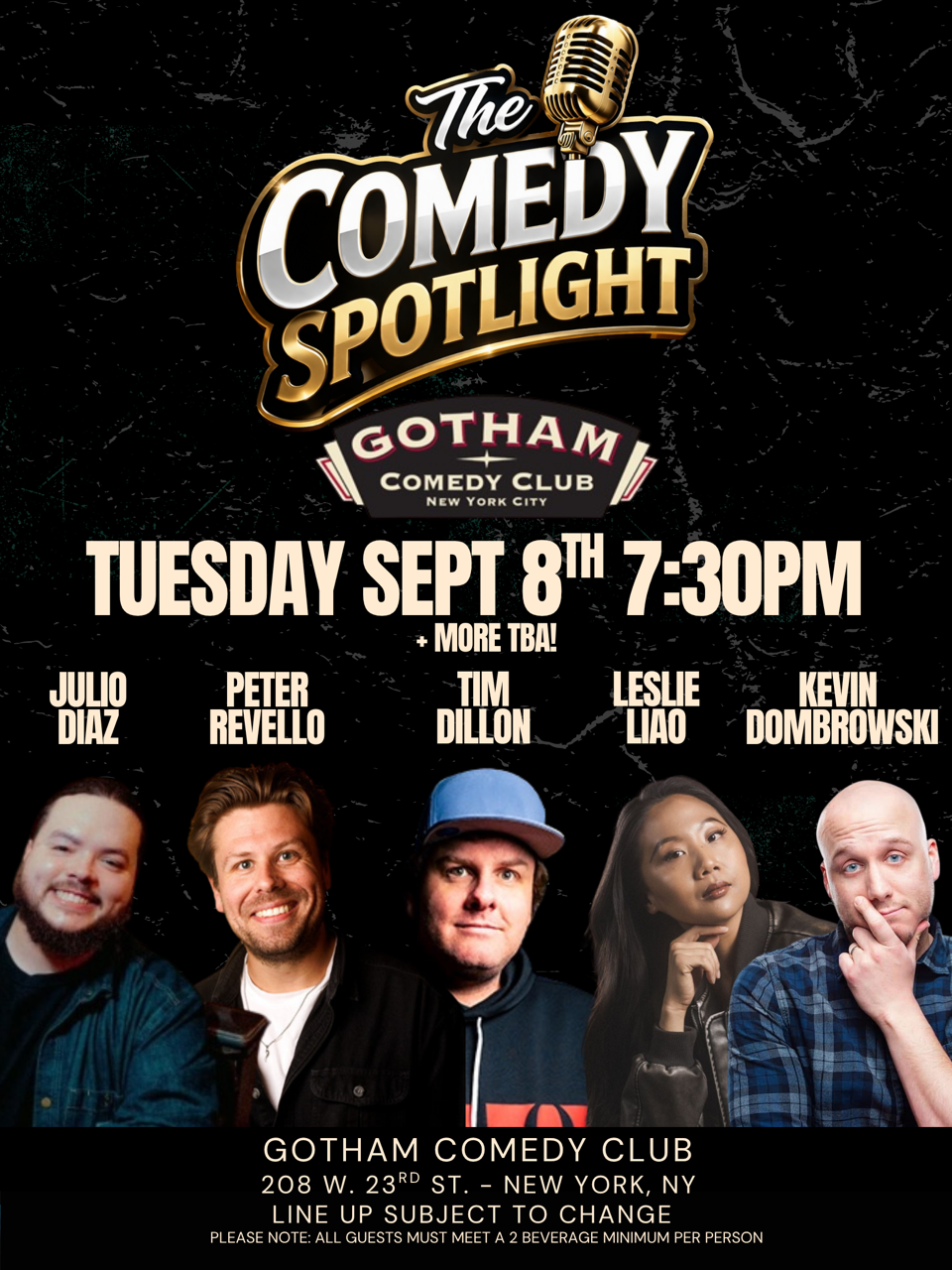Comedy Spotlight at Gotham Comedy Club
