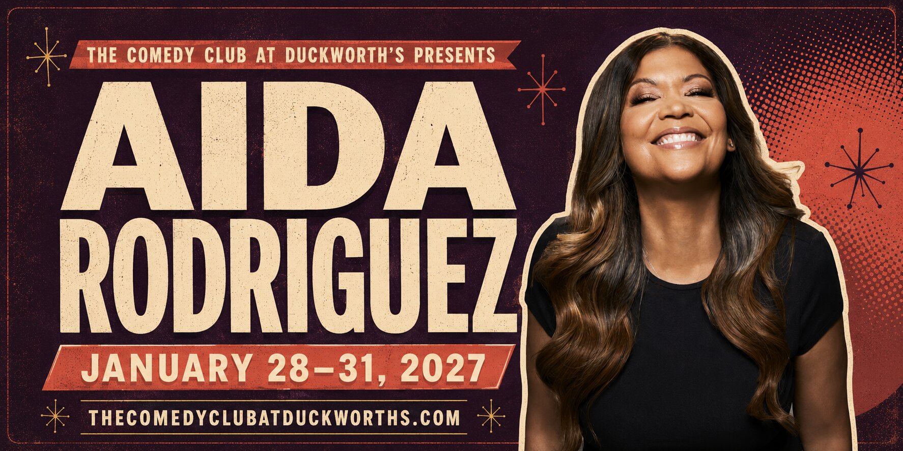 Aida Rodriguez at The Comedy Club at Duckworth's